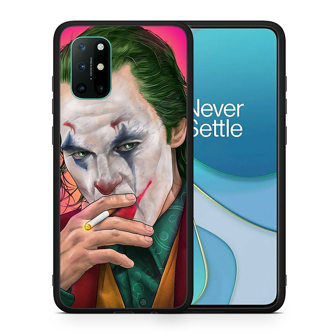 Θήκη OnePlus 8T JokesOnU PopArt από τη Smartfits με σχέδιο στο πίσω μέρος και μαύρο περίβλημα | OnePlus 8T JokesOnU PopArt case with colorful back and black bezels