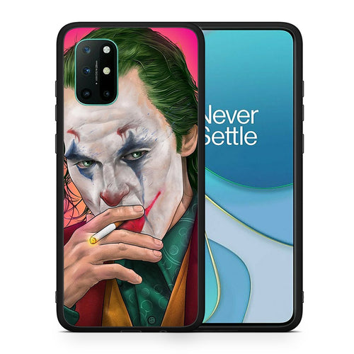 Θήκη OnePlus 8T JokesOnU PopArt από τη Smartfits με σχέδιο στο πίσω μέρος και μαύρο περίβλημα | OnePlus 8T JokesOnU PopArt case with colorful back and black bezels