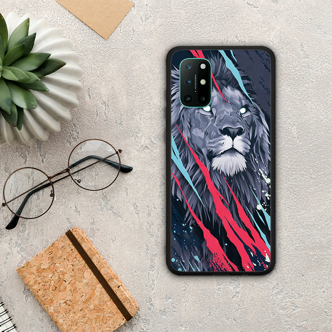 PopArt Lion Designer - OnePlus 8T θήκη