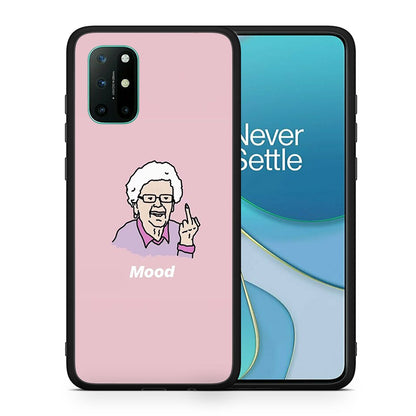 Θήκη OnePlus 8T Mood PopArt από τη Smartfits με σχέδιο στο πίσω μέρος και μαύρο περίβλημα | OnePlus 8T Mood PopArt case with colorful back and black bezels