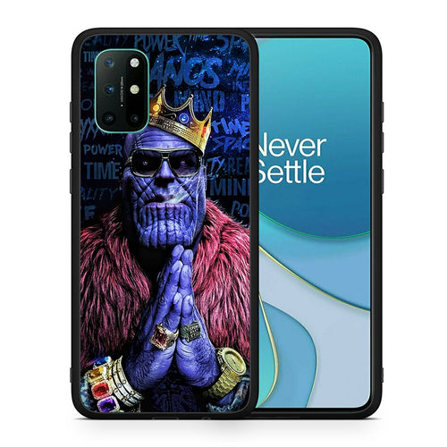 Θήκη OnePlus 8T Thanos PopArt από τη Smartfits με σχέδιο στο πίσω μέρος και μαύρο περίβλημα | OnePlus 8T Thanos PopArt case with colorful back and black bezels