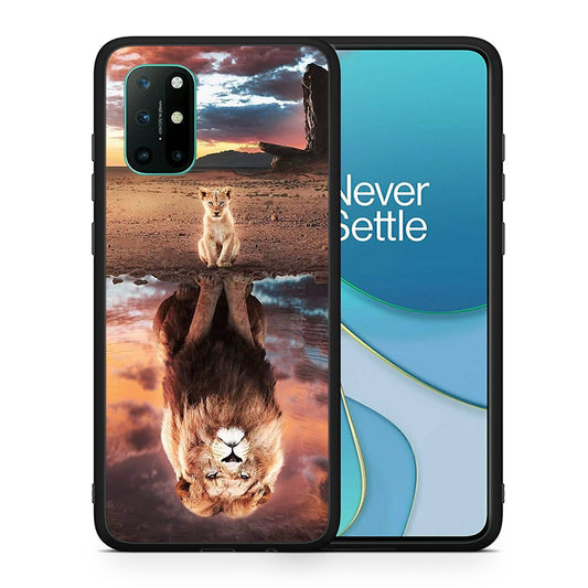 Θήκη Αγίου Βαλεντίνου OnePlus 8T Sunset Dreams από τη Smartfits με σχέδιο στο πίσω μέρος και μαύρο περίβλημα | OnePlus 8T Sunset Dreams case with colorful back and black bezels