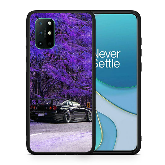 Θήκη Αγίου Βαλεντίνου OnePlus 8T Super Car από τη Smartfits με σχέδιο στο πίσω μέρος και μαύρο περίβλημα | OnePlus 8T Super Car case with colorful back and black bezels