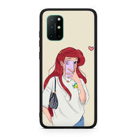 Thumbnail for OnePlus 8T Walking Mermaid Θήκη από τη Smartfits με σχέδιο στο πίσω μέρος και μαύρο περίβλημα | Smartphone case with colorful back and black bezels by Smartfits