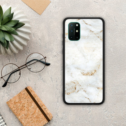 White Gold Marble - OnePlus 8T θήκη