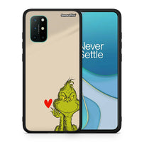 Thumbnail for Θήκη OnePlus 8T Xmas Grinch από τη Smartfits με σχέδιο στο πίσω μέρος και μαύρο περίβλημα | OnePlus 8T Xmas Grinch case with colorful back and black bezels