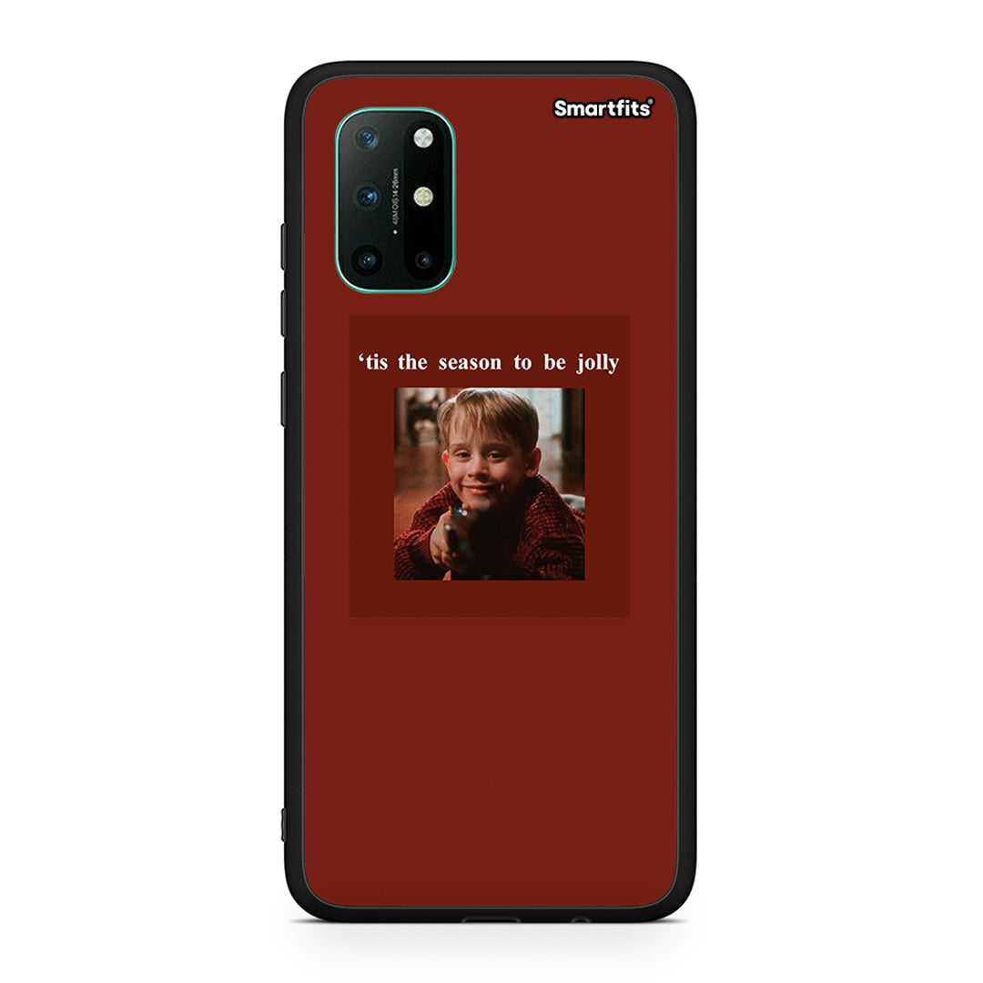 OnePlus 8T Xmas Ultimate Spirit θήκη από τη Smartfits με σχέδιο στο πίσω μέρος και μαύρο περίβλημα | Smartphone case with colorful back and black bezels by Smartfits