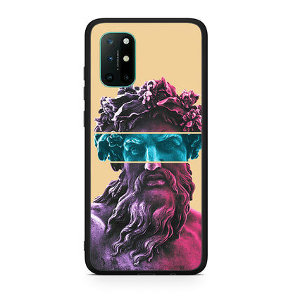 OnePlus 8T Zeus Art Θήκη Αγίου Βαλεντίνου από τη Smartfits με σχέδιο στο πίσω μέρος και μαύρο περίβλημα | Smartphone case with colorful back and black bezels by Smartfits