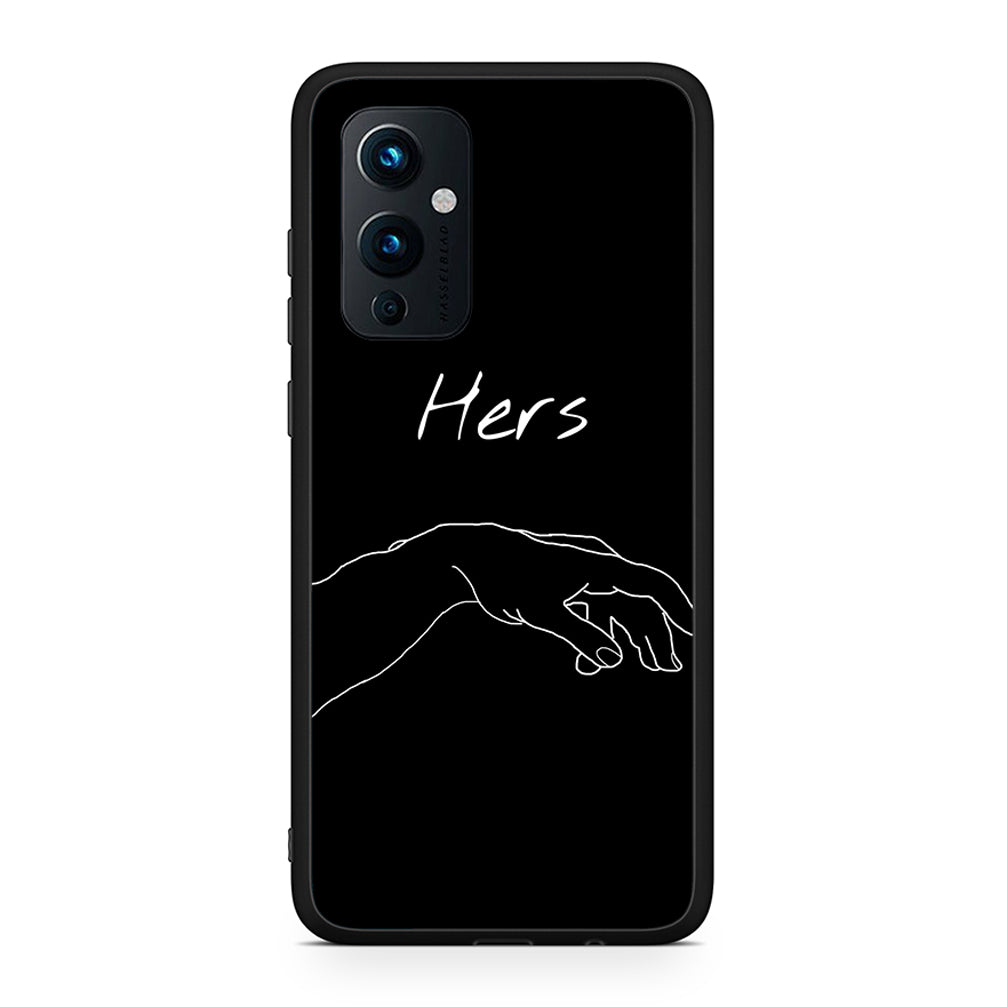 OnePlus 9 Aeshetic Love 1 Θήκη Αγίου Βαλεντίνου από τη Smartfits με σχέδιο στο πίσω μέρος και μαύρο περίβλημα | Smartphone case with colorful back and black bezels by Smartfits