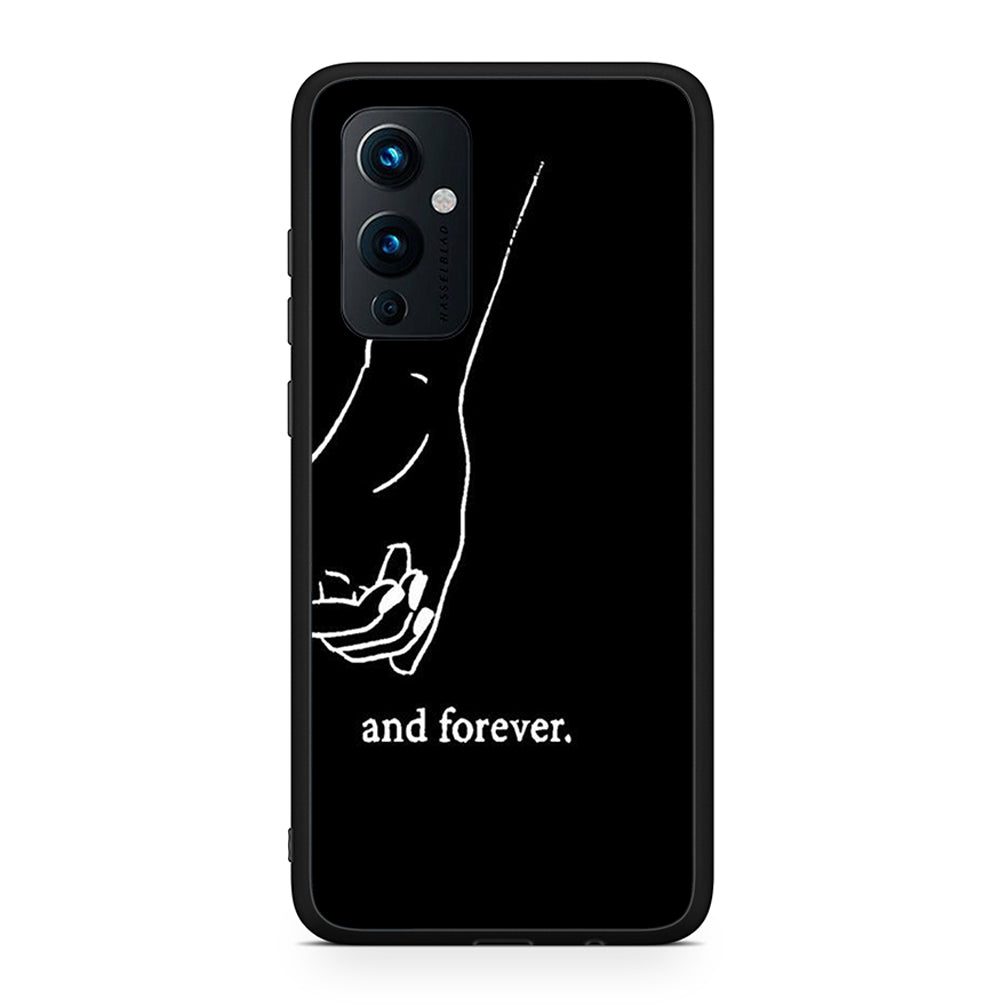 OnePlus 9 Always & Forever 2 Θήκη Αγίου Βαλεντίνου από τη Smartfits με σχέδιο στο πίσω μέρος και μαύρο περίβλημα | Smartphone case with colorful back and black bezels by Smartfits