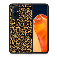 Thumbnail for Θήκη OnePlus 9 Leopard Animal από τη Smartfits με σχέδιο στο πίσω μέρος και μαύρο περίβλημα | OnePlus 9 Leopard Animal case with colorful back and black bezels