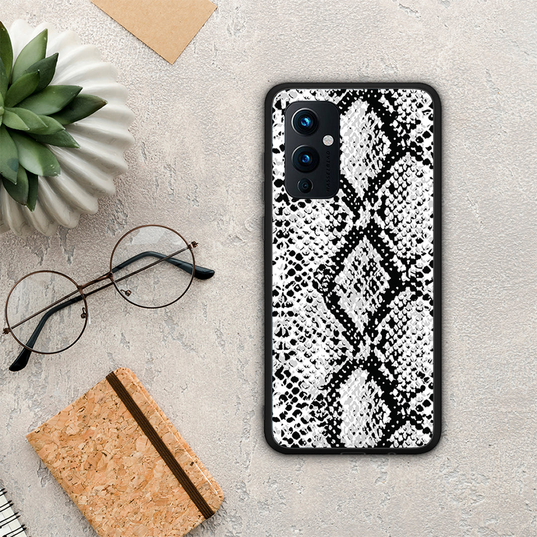 Animal White Snake - OnePlus 9 θήκη