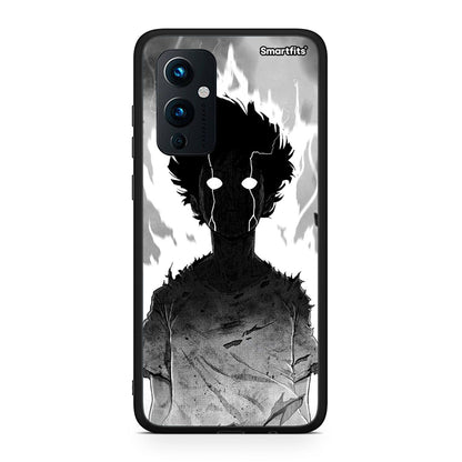 OnePlus 9 Anime Boy Θήκη από τη Smartfits με σχέδιο στο πίσω μέρος και μαύρο περίβλημα | Smartphone case with colorful back and black bezels by Smartfits