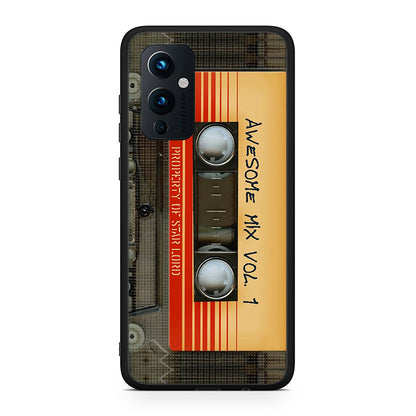 OnePlus 9 Awesome Mix θήκη από τη Smartfits με σχέδιο στο πίσω μέρος και μαύρο περίβλημα | Smartphone case with colorful back and black bezels by Smartfits