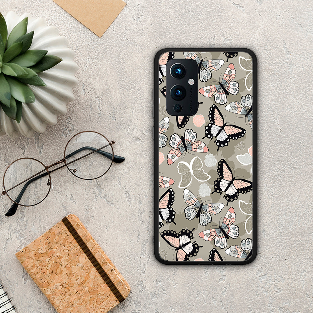 Boho Butterflies - OnePlus 9 θήκη