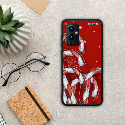 Candy Cane - OnePlus 9 θήκη