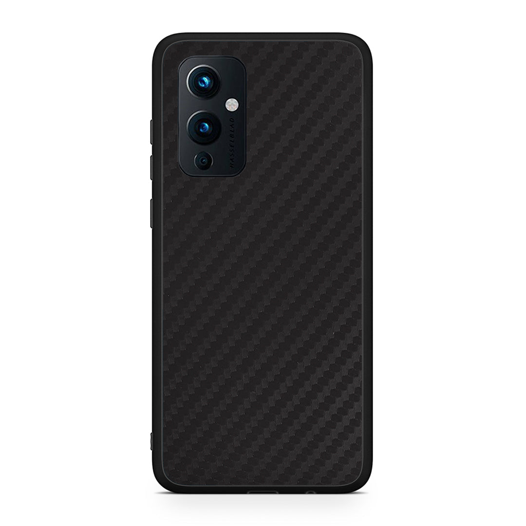 OnePlus 9 Carbon Black θήκη από τη Smartfits με σχέδιο στο πίσω μέρος και μαύρο περίβλημα | Smartphone case with colorful back and black bezels by Smartfits