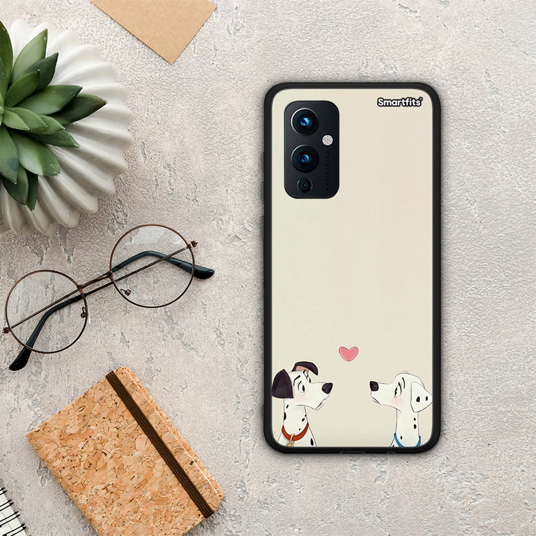 Dalmatians Love - OnePlus 9 θήκη