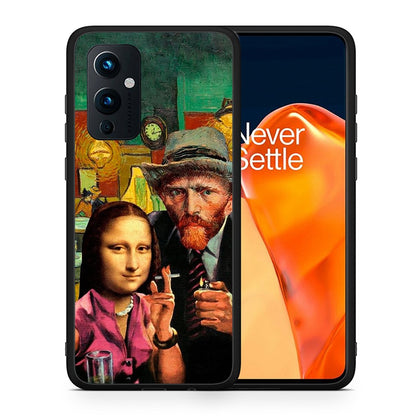 Θήκη OnePlus 9 Funny Art από τη Smartfits με σχέδιο στο πίσω μέρος και μαύρο περίβλημα | OnePlus 9 Funny Art case with colorful back and black bezels