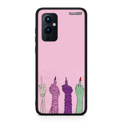 OnePlus 9 Halloween Be A Lady Θήκη από τη Smartfits με σχέδιο στο πίσω μέρος και μαύρο περίβλημα | Smartphone case with colorful back and black bezels by Smartfits
