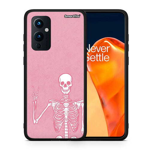 Θήκη OnePlus 9 Halloween Motivation από τη Smartfits με σχέδιο στο πίσω μέρος και μαύρο περίβλημα | OnePlus 9 Halloween Motivation case with colorful back and black bezels