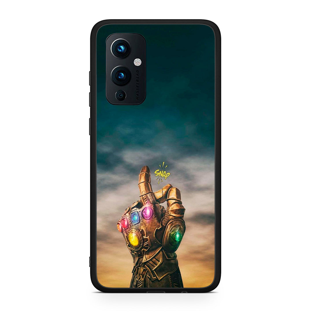 OnePlus 9 Infinity Snap θήκη από τη Smartfits με σχέδιο στο πίσω μέρος και μαύρο περίβλημα | Smartphone case with colorful back and black bezels by Smartfits