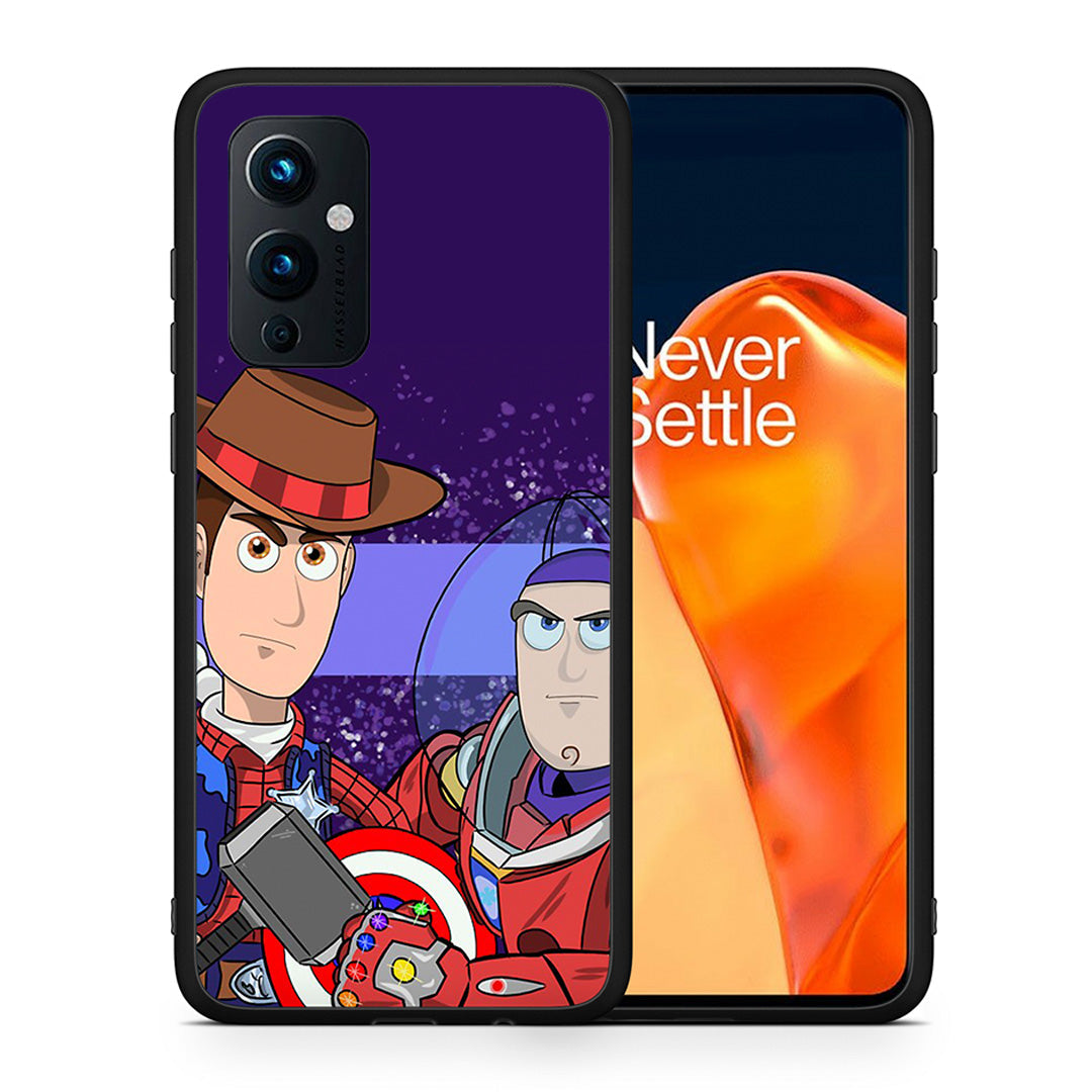 Θήκη OnePlus 9 Infinity Story από τη Smartfits με σχέδιο στο πίσω μέρος και μαύρο περίβλημα | OnePlus 9 Infinity Story case with colorful back and black bezels