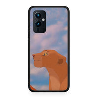 Thumbnail for OnePlus 9 Lion Love 2 Θήκη Αγίου Βαλεντίνου από τη Smartfits με σχέδιο στο πίσω μέρος και μαύρο περίβλημα | Smartphone case with colorful back and black bezels by Smartfits
