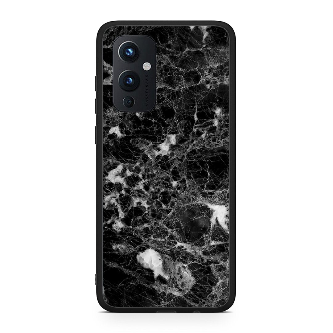 OnePlus 9 Male marble θήκη από τη Smartfits με σχέδιο στο πίσω μέρος και μαύρο περίβλημα | Smartphone case with colorful back and black bezels by Smartfits