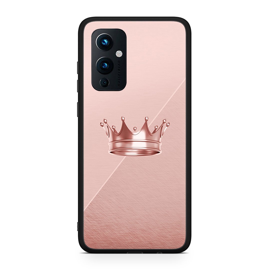 OnePlus 9 Crown Minimal θήκη από τη Smartfits με σχέδιο στο πίσω μέρος και μαύρο περίβλημα | Smartphone case with colorful back and black bezels by Smartfits