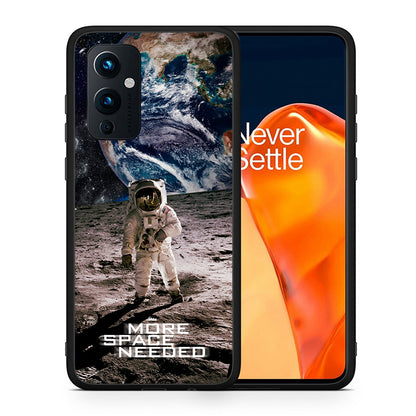 Θήκη OnePlus 9 More Space από τη Smartfits με σχέδιο στο πίσω μέρος και μαύρο περίβλημα | OnePlus 9 More Space case with colorful back and black bezels