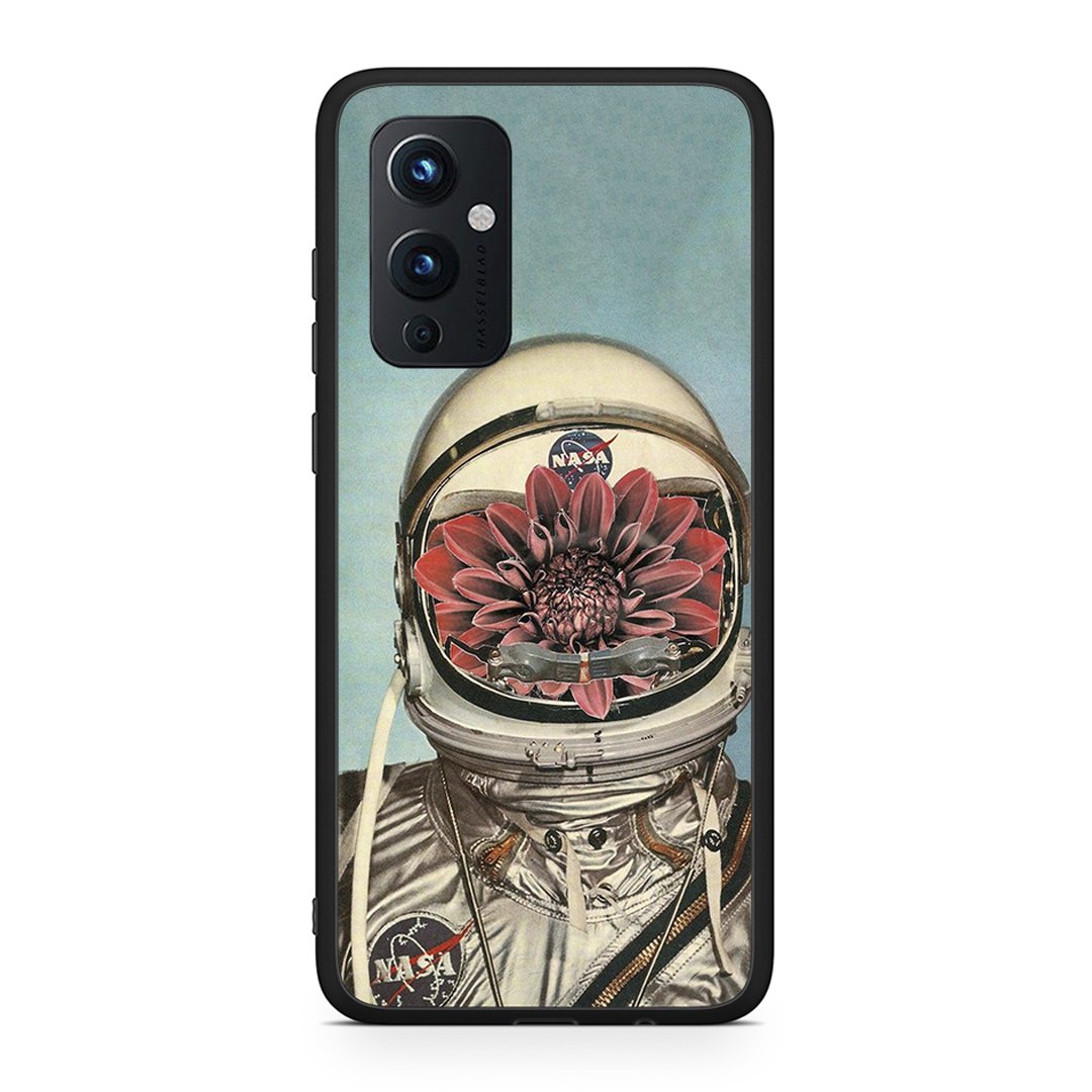 OnePlus 9 Nasa Bloom θήκη από τη Smartfits με σχέδιο στο πίσω μέρος και μαύρο περίβλημα | Smartphone case with colorful back and black bezels by Smartfits