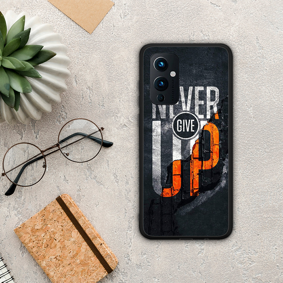 Never Give Up - OnePlus 9 θήκη