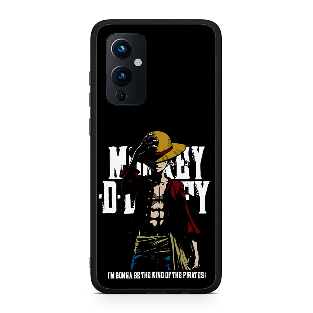 OnePlus 9 Pirate King θήκη από τη Smartfits με σχέδιο στο πίσω μέρος και μαύρο περίβλημα | Smartphone case with colorful back and black bezels by Smartfits