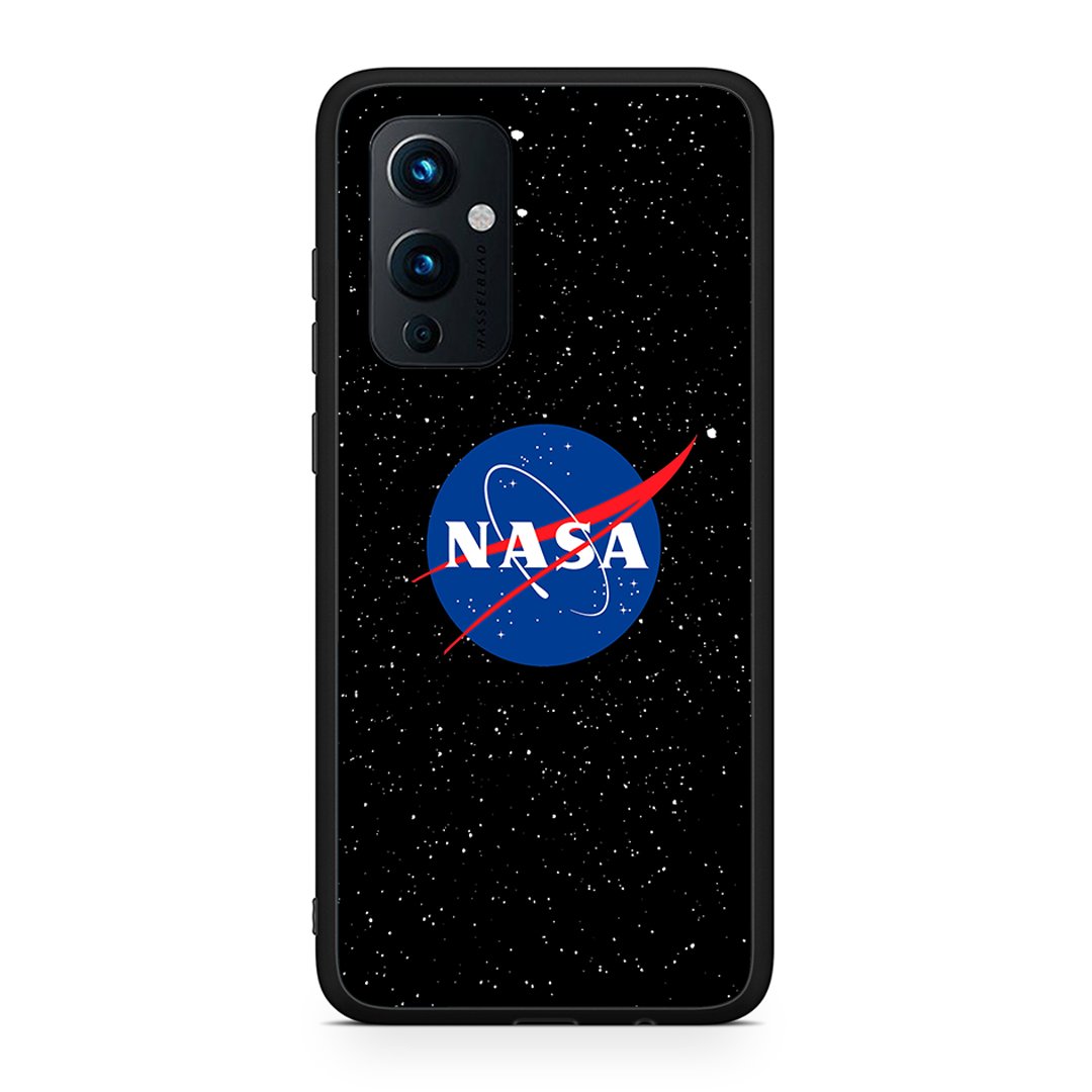 OnePlus 9 NASA PopArt θήκη από τη Smartfits με σχέδιο στο πίσω μέρος και μαύρο περίβλημα | Smartphone case with colorful back and black bezels by Smartfits