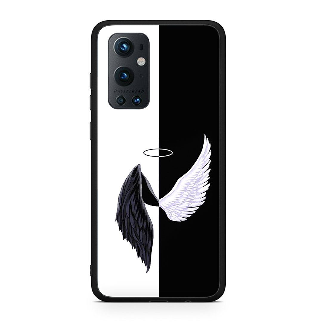 OnePlus 9 Pro Angels Demons θήκη από τη Smartfits με σχέδιο στο πίσω μέρος και μαύρο περίβλημα | Smartphone case with colorful back and black bezels by Smartfits