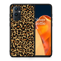 Thumbnail for Θήκη OnePlus 9 Pro Leopard Animal από τη Smartfits με σχέδιο στο πίσω μέρος και μαύρο περίβλημα | OnePlus 9 Pro Leopard Animal case with colorful back and black bezels