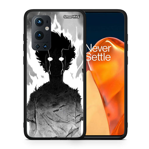 Θήκη OnePlus 9 Pro Anime Boy από τη Smartfits με σχέδιο στο πίσω μέρος και μαύρο περίβλημα | OnePlus 9 Pro Anime Boy case with colorful back and black bezels