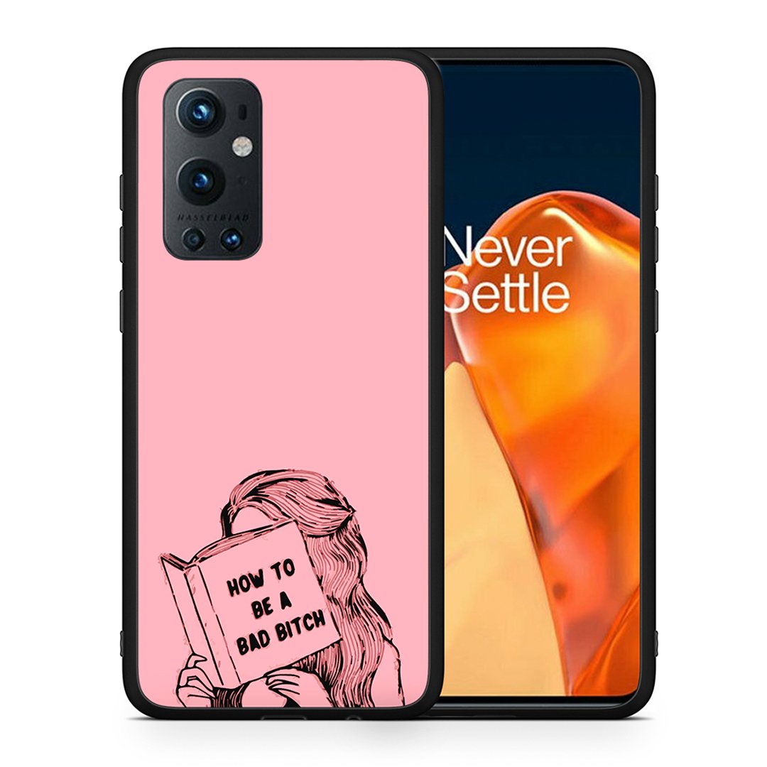 Θήκη OnePlus 9 Pro Bad Bitch από τη Smartfits με σχέδιο στο πίσω μέρος και μαύρο περίβλημα | OnePlus 9 Pro Bad Bitch case with colorful back and black bezels