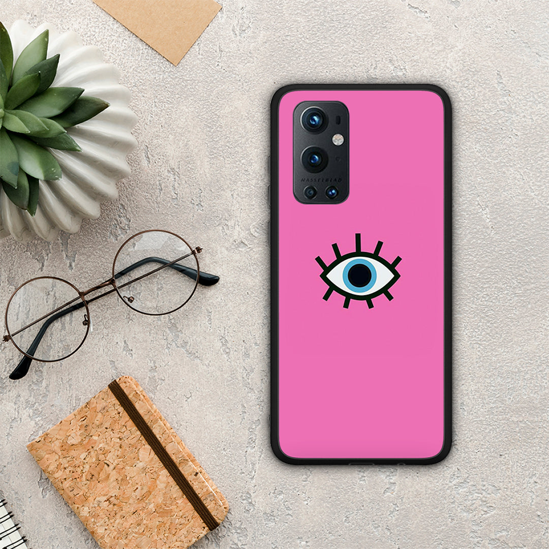 Blue Eye Pink - OnePlus 9 Pro θήκη