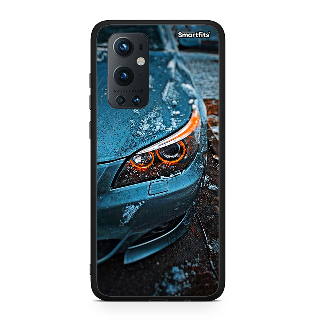 OnePlus 9 Pro Bmw E60 Θήκη από τη Smartfits με σχέδιο στο πίσω μέρος και μαύρο περίβλημα | Smartphone case with colorful back and black bezels by Smartfits