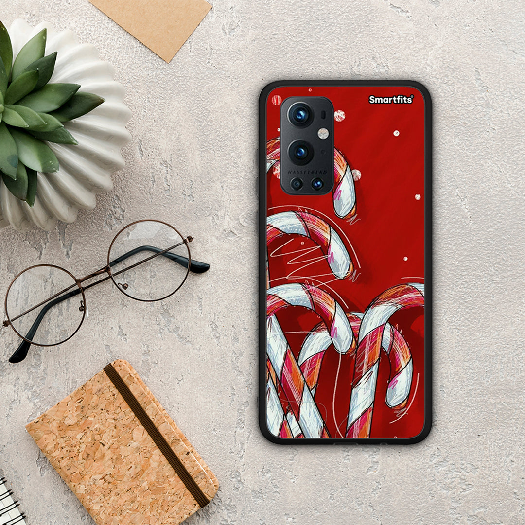 Candy Cane - OnePlus 9 Pro θήκη