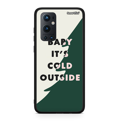 OnePlus 9 Pro Cold Outside θήκη από τη Smartfits με σχέδιο στο πίσω μέρος και μαύρο περίβλημα | Smartphone case with colorful back and black bezels by Smartfits