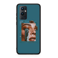 Thumbnail for OnePlus 9 Pro Cry An Ocean θήκη από τη Smartfits με σχέδιο στο πίσω μέρος και μαύρο περίβλημα | Smartphone case with colorful back and black bezels by Smartfits