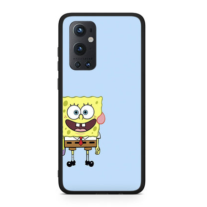 OnePlus 9 Pro Friends Bob θήκη από τη Smartfits με σχέδιο στο πίσω μέρος και μαύρο περίβλημα | Smartphone case with colorful back and black bezels by Smartfits