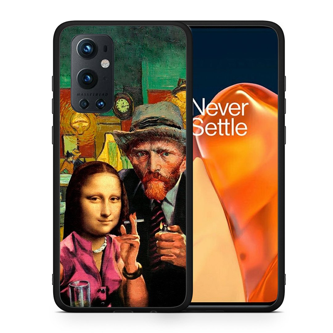 Θήκη OnePlus 9 Pro Funny Art από τη Smartfits με σχέδιο στο πίσω μέρος και μαύρο περίβλημα | OnePlus 9 Pro Funny Art case with colorful back and black bezels