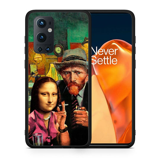 Θήκη OnePlus 9 Pro Funny Art από τη Smartfits με σχέδιο στο πίσω μέρος και μαύρο περίβλημα | OnePlus 9 Pro Funny Art case with colorful back and black bezels