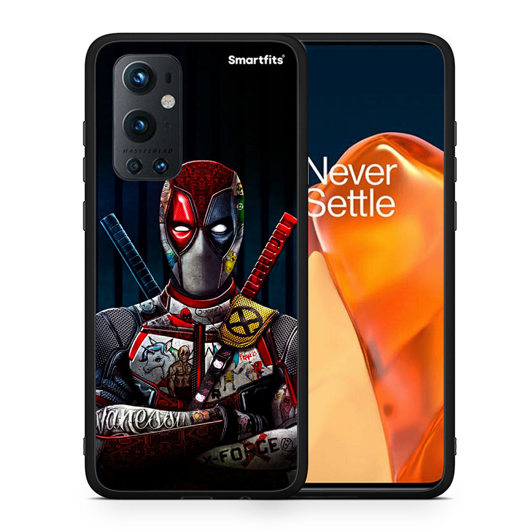 Θήκη OnePlus 9 Pro Funny Guy από τη Smartfits με σχέδιο στο πίσω μέρος και μαύρο περίβλημα | OnePlus 9 Pro Funny Guy case with colorful back and black bezels