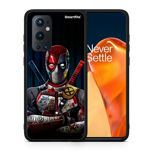 Θήκη OnePlus 9 Pro Funny Guy από τη Smartfits με σχέδιο στο πίσω μέρος και μαύρο περίβλημα | OnePlus 9 Pro Funny Guy case with colorful back and black bezels