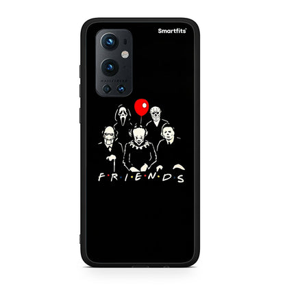 OnePlus 9 Pro Halloween Friends Θήκη από τη Smartfits με σχέδιο στο πίσω μέρος και μαύρο περίβλημα | Smartphone case with colorful back and black bezels by Smartfits